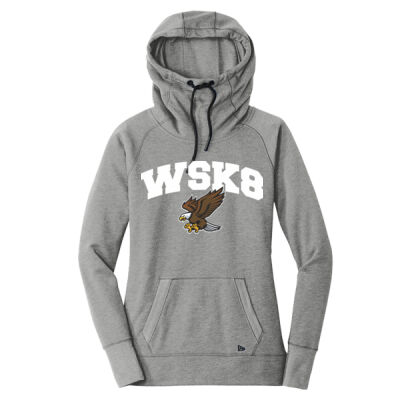 New Era® Women's Tri-Blend Fleece Pullover Hoodie | WSK8 Thumbnail