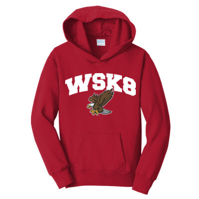 Youth Fan Favorite™ Fleece Pullover Hooded Sweatshirt | WSK8 Thumbnail