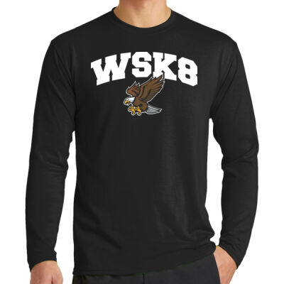 Port & Company® Long Sleeve Performance Blend Tee | WSK8 Thumbnail