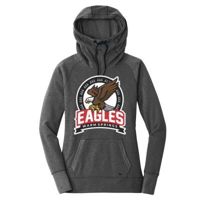 New Era® Women's Tri-Blend Fleece Pullover Hoodie | Eagles Thumbnail