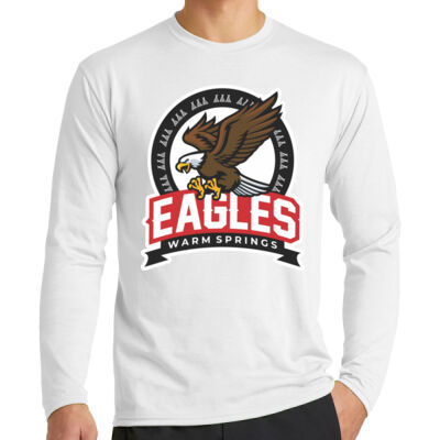 Port & Company® Long Sleeve Performance Blend Tee | Eagles Thumbnail